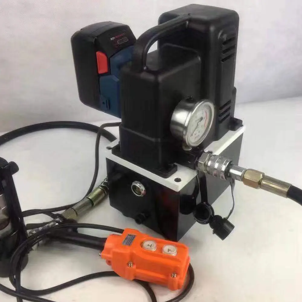 

Портативный электрический насос 1.2 кВт, 2 л, 220 В, с питанием от сети постоянного тока, гидравлическая насосная станция, гидравлический насос высокого давления