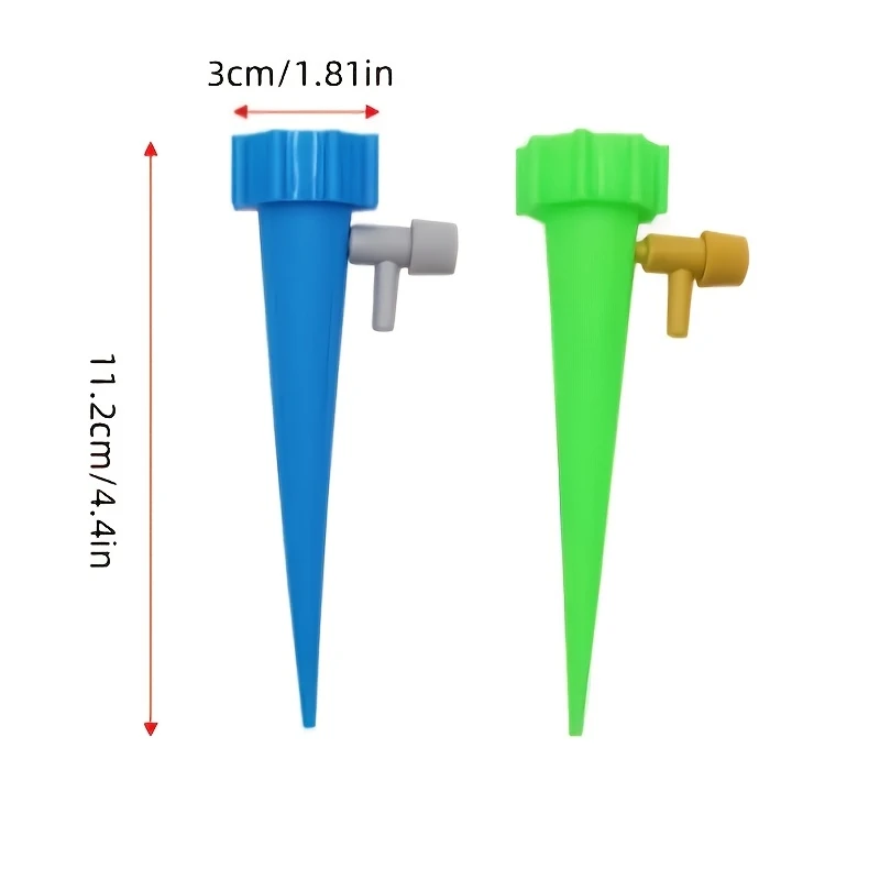 20Pcs Adjustable Automatic Plant Drip Irrigation Devices Self Watering Spikes Flower Watering Kit Garden Insert Watering Tools