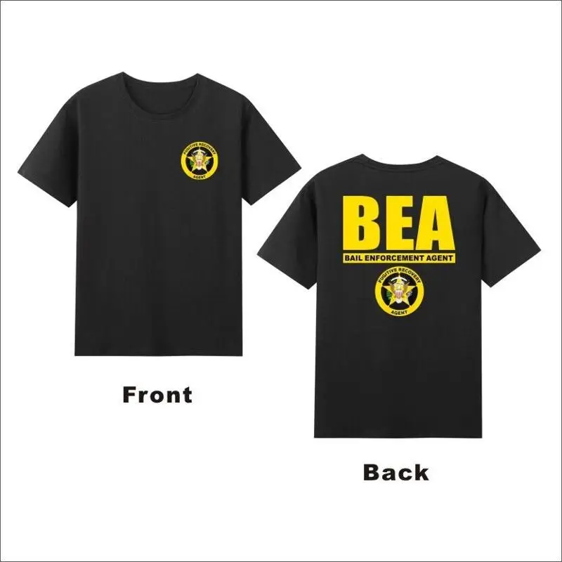 Bail Enforcement Agent Badge Fugitive Bounty Hunters T Shirt