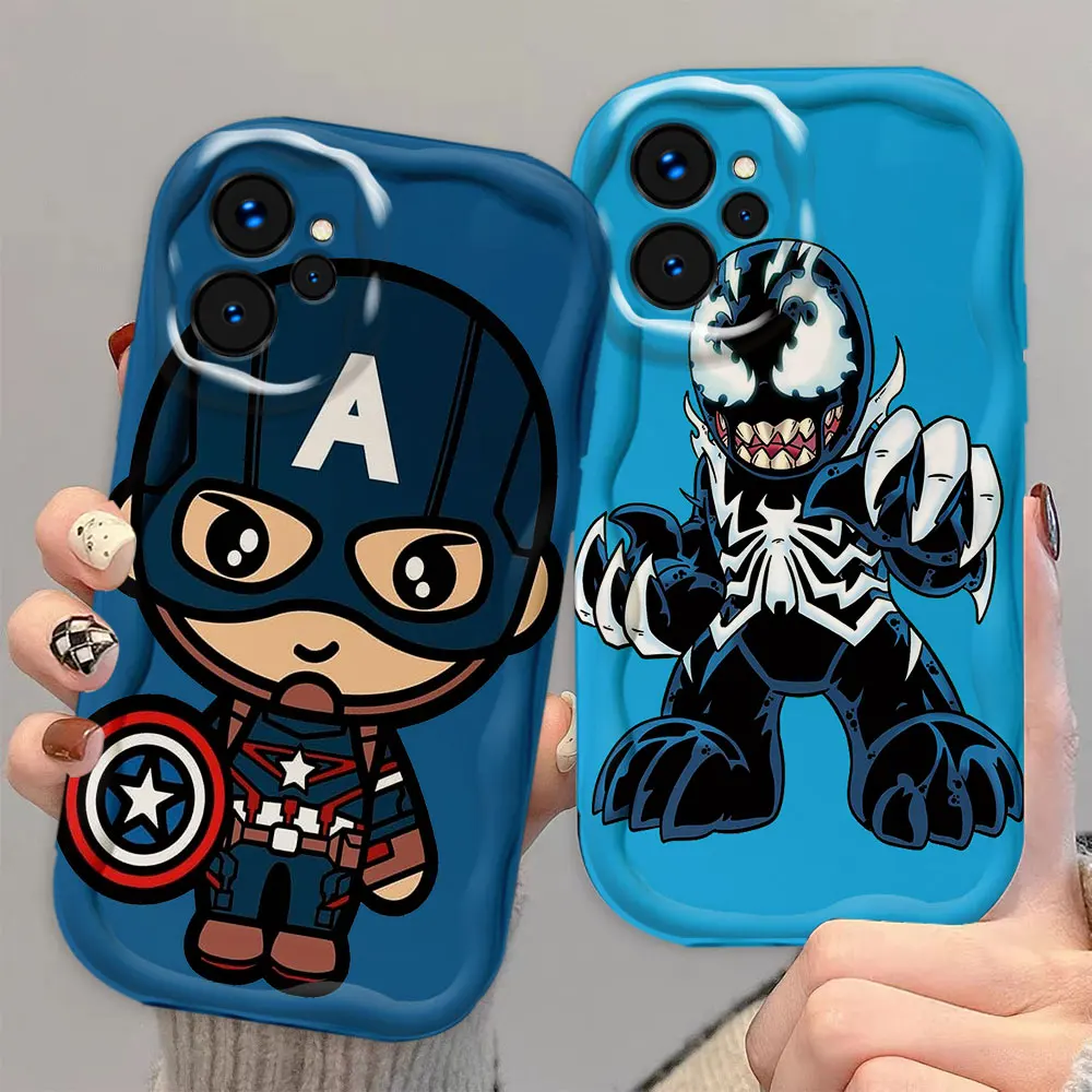 Marvel Groot Spiderman Phone Case For OPPO REALME 2 NOTE 60 GT 3 NEO 6 T SE NARZO 50 A I 30A 20 C2 C1 UI R15 M A3 F21 PRO PRIME