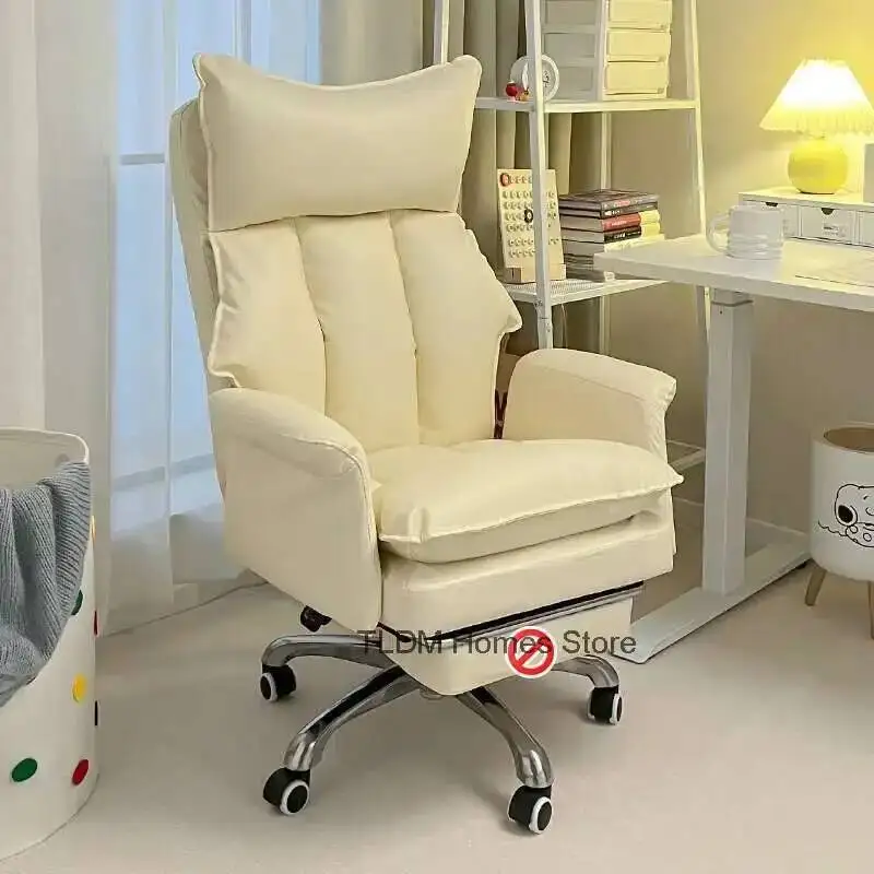 Chair Bedroom Office Nordic Office Office Chair Comfortable Library Designer Living Wheels Room Chair Kitchen Relaxing Furniture