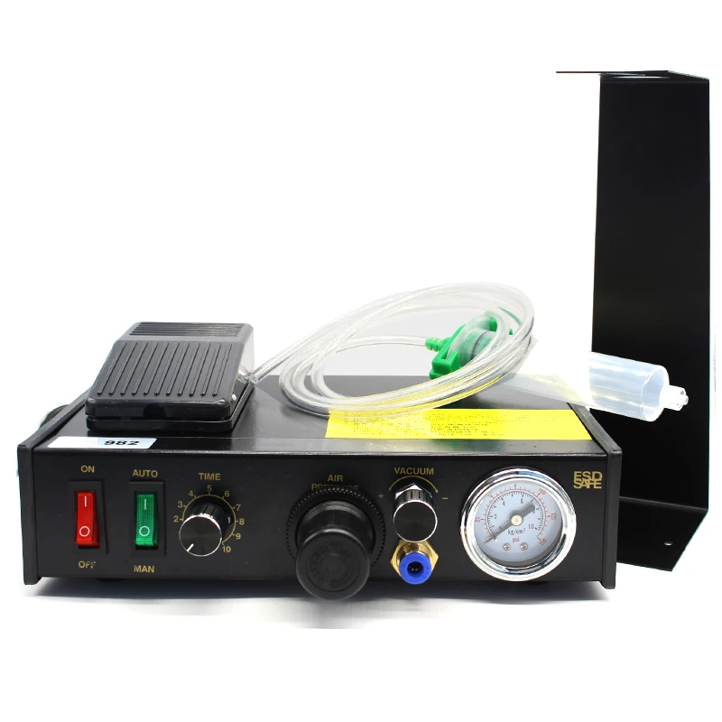 

HB982 Semi-Automatic Dispenser Plastic Injection UV Solder Paste Machine Pointer Dispenser Liquid Glue