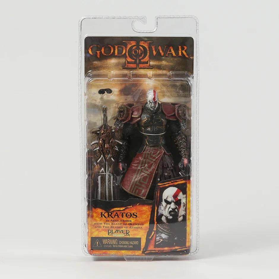 NECA God of War 7" Kratos Action Figure Model Toy Gift Collection Figurine