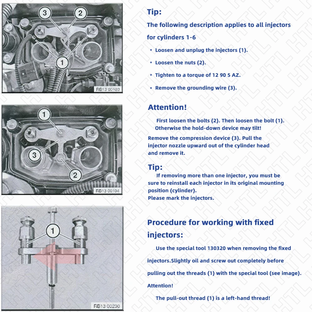 New Fuel Injector Install & Remove Tool For BMW N20/N55 High Quality Automotive Engine Timing Tool Kit