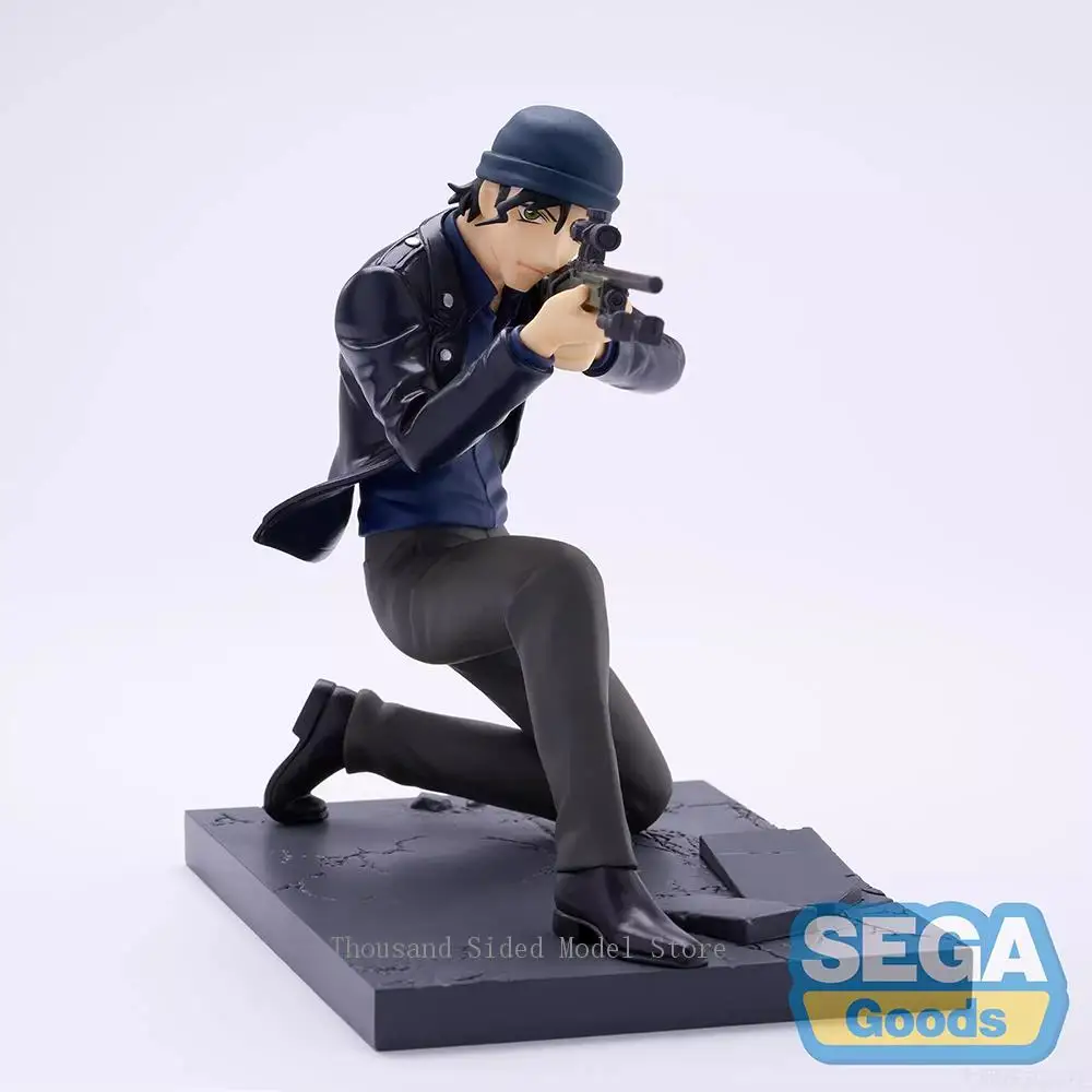 재고 있음 오리지널 SEGA Luminasta Meitantei Conan Akai Shuichi 액션 피규어 애니메이션 PVC 모델 소년을위한 소장 장난감