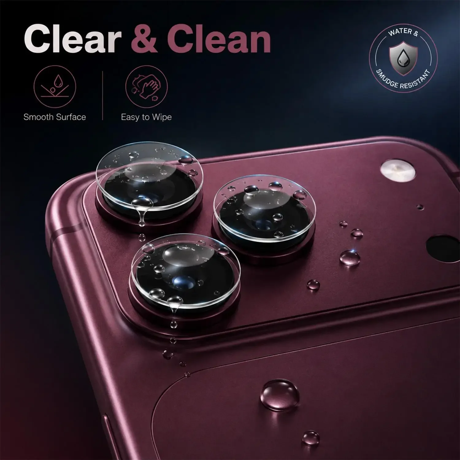 5-1sets for IPhone 18 Pro Max 18 Ultra Fold Tempered Glass HD Clear Camera Lens Protector Anti-scratch Protective Back Lens Film