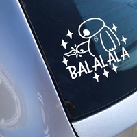 Big Hero 6 Baymax Vinyl Sticker For Car Window Bumper Decor Baymax BaLaLaLa Laptop Decals, Perfect For Decorating Your Vehicle!