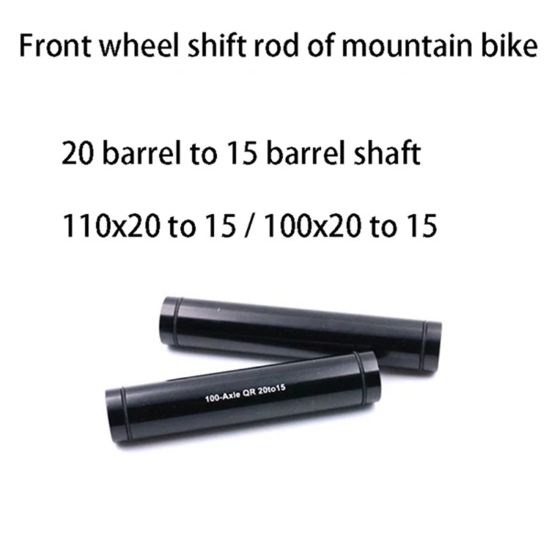 MTB Bicycle Barrel Shaft Mountain Bike 20Mm Thru Axles To 15Mm Thru Axle Adapter Fork Aluminum Alloy Cycling