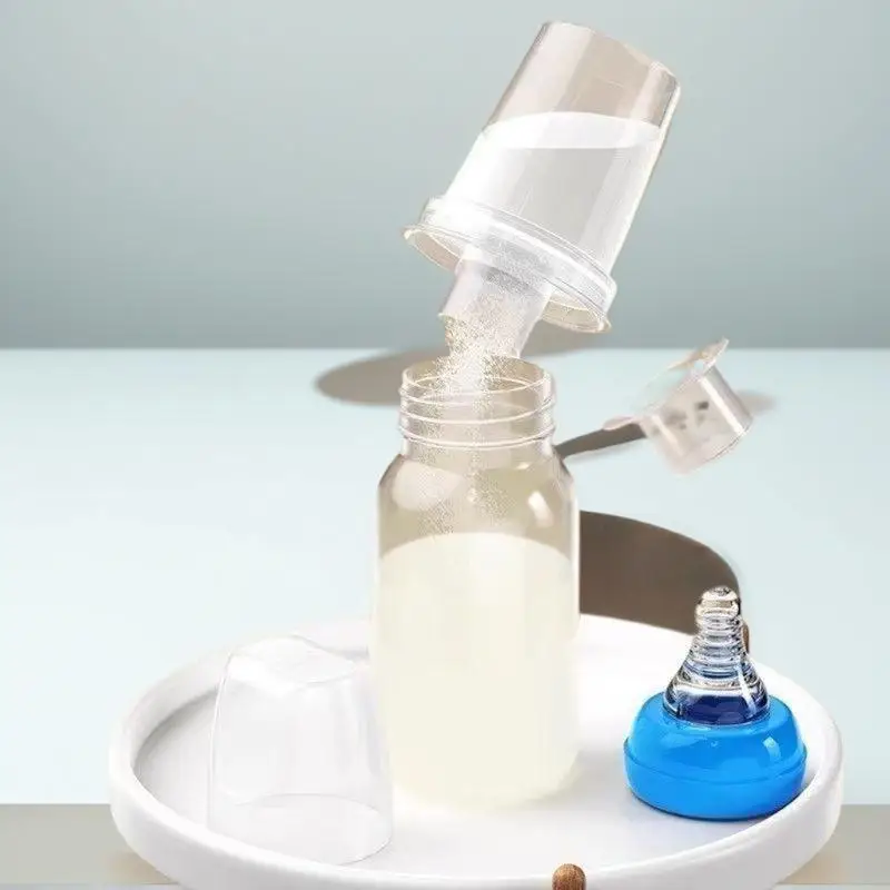 6PPC 80ML Baby Milk Powder Dispenser Portable Baby Food Storage Box Baby Dispenser Pre-Measured Powder Box