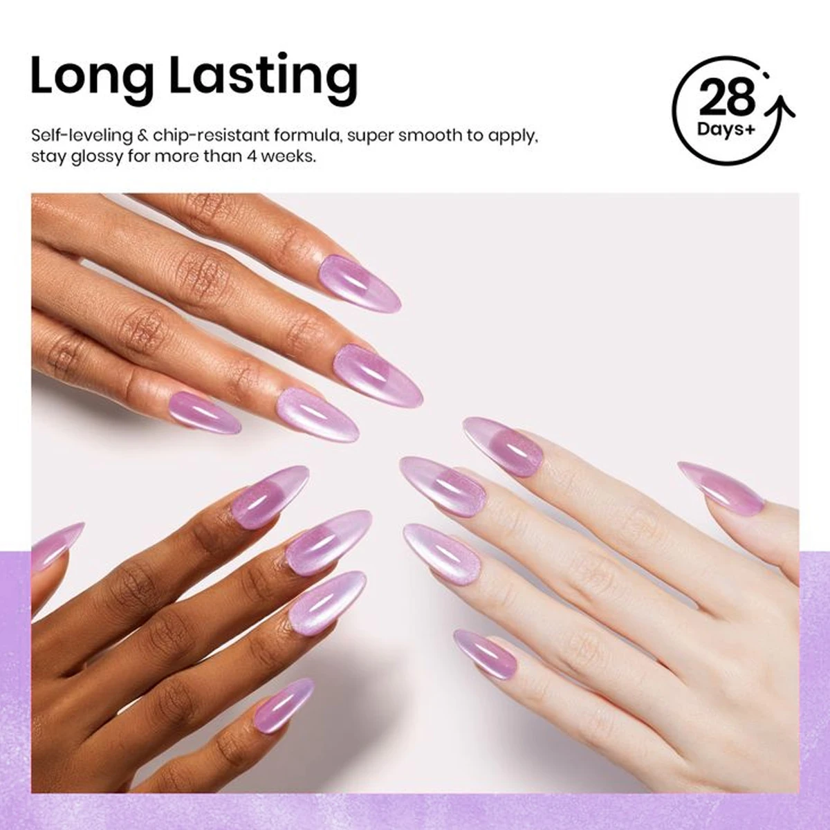 VOKY 7ML Glitter Gel Nail polish with magnet, magnetic 15-color cat Eye gel nail polish for nail art DIY nails