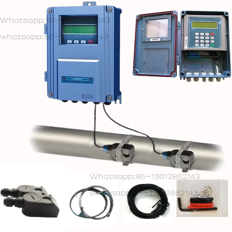 Ultrasonic Flowmeter TDS-100F External Clamp Ultrasonic Flowmeter, Fixed