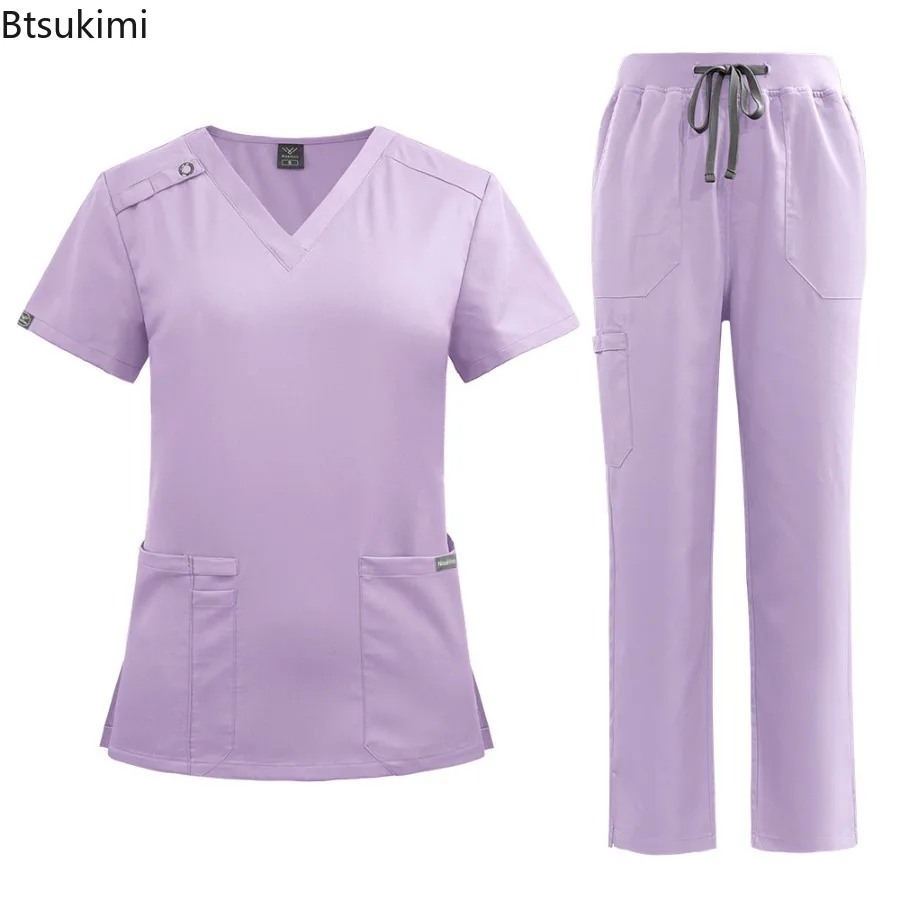 High Quality Design Medical Scrubs Sets Hospital Doctors Unisex Uniforms Nurses Accessories Dental Clinic Surgical Lab Workwear