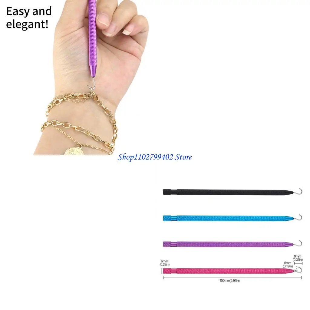 

547F Jewelry Bracelet Jewelry Wearing Aid Multifunctional Clip Portable Bracelet Auxiliary Clasp Assistant Tool For Jewelry