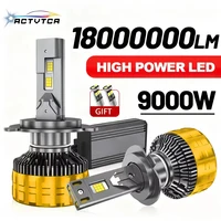 Bombilla LED para Coche de 9000W H7 H11 H4 CANBUS, Faro Delantero H8 H9 9005 HB3 9006 HB4 9007 9008/H13 9012 H27 880 881, 6000K 12V 24V