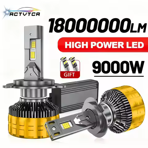 9000W H7 H11 H4 CANBUS LED Headlight H8 H9 9005 HB3 9006 HB4 9007 9008/H13 9012 H27 880 881 Car Light 6000K 12V 24V Auto Bulb