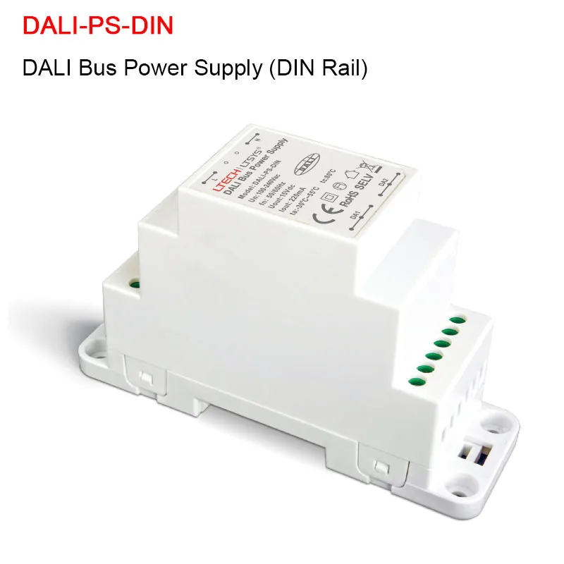 Imagem -04 - Painel de Toque de Dali 86 Estilo Parede Dim ct Rgb Rgbw Interruptor Controlador Fonte Alimentação do Ônibus Dali Duplo Grupo Push Switch para Luz Led