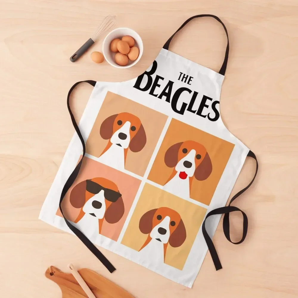 

the beagles Apron Kitchen Tools Accessories cook wear Apron