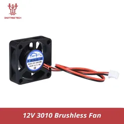 3010s Fan 12V 30x30x10mm 2Pin DC soğutucu küçük soğutma fanı kablo uzunluğu 15cm fırçasız Fan radyatör için 3D yazıcı parçaları Reprap
