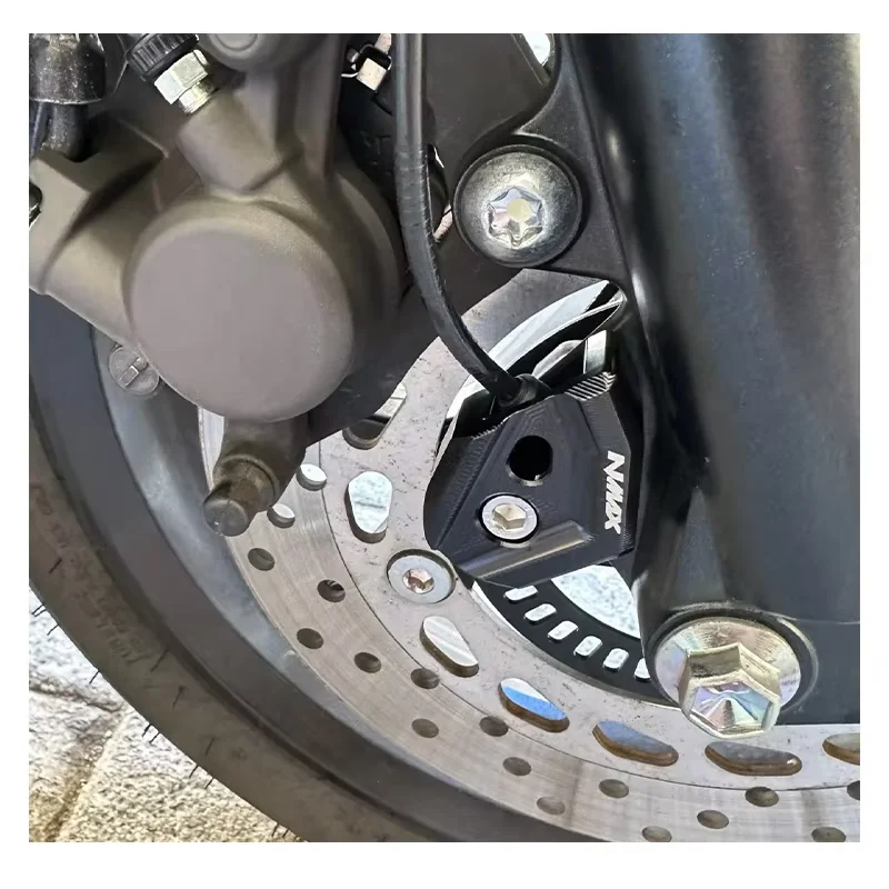 For YAMAHA N-MAX 125 155 NMAX125 NMAX155 NMAX 125 155 2015 - 2026 Front Wheel ABS Sensor Protective Cover Cap Guard Protector