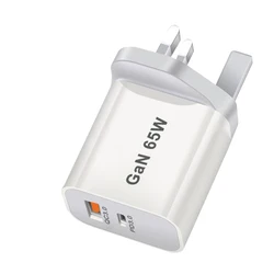 Wall PD3.0 UK Plug Fast Charger Mobile Phone Power Charging Block Type-C for iPhone 14 Xiaomi Mi 9 Redmi Samsung Tablet USB