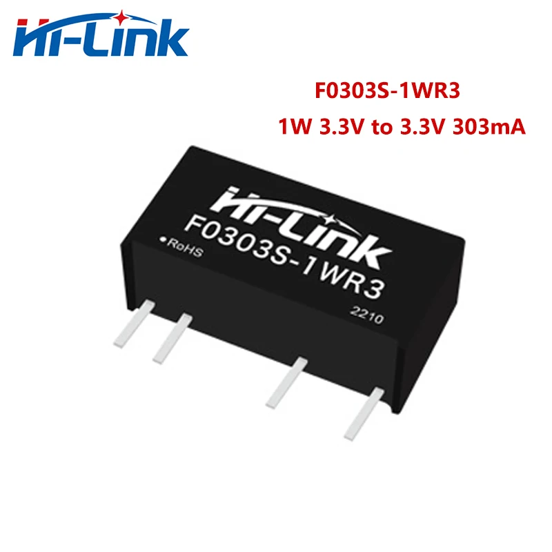 Free Shipping 50pcs/lot F0303S-1WR3 Step Down 1W 3.3V 303mA DC DC Converter Isolated Power Supply Intelligent Module Smart Home