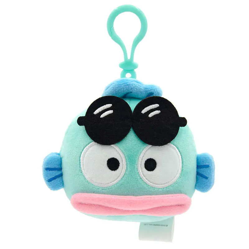 Nouveau Kawaii Sarnio Hangyodon peluche petit pendentif poupée pendentif clé sac à dos pendentif jouet pour enfants cadeaux pour enfants