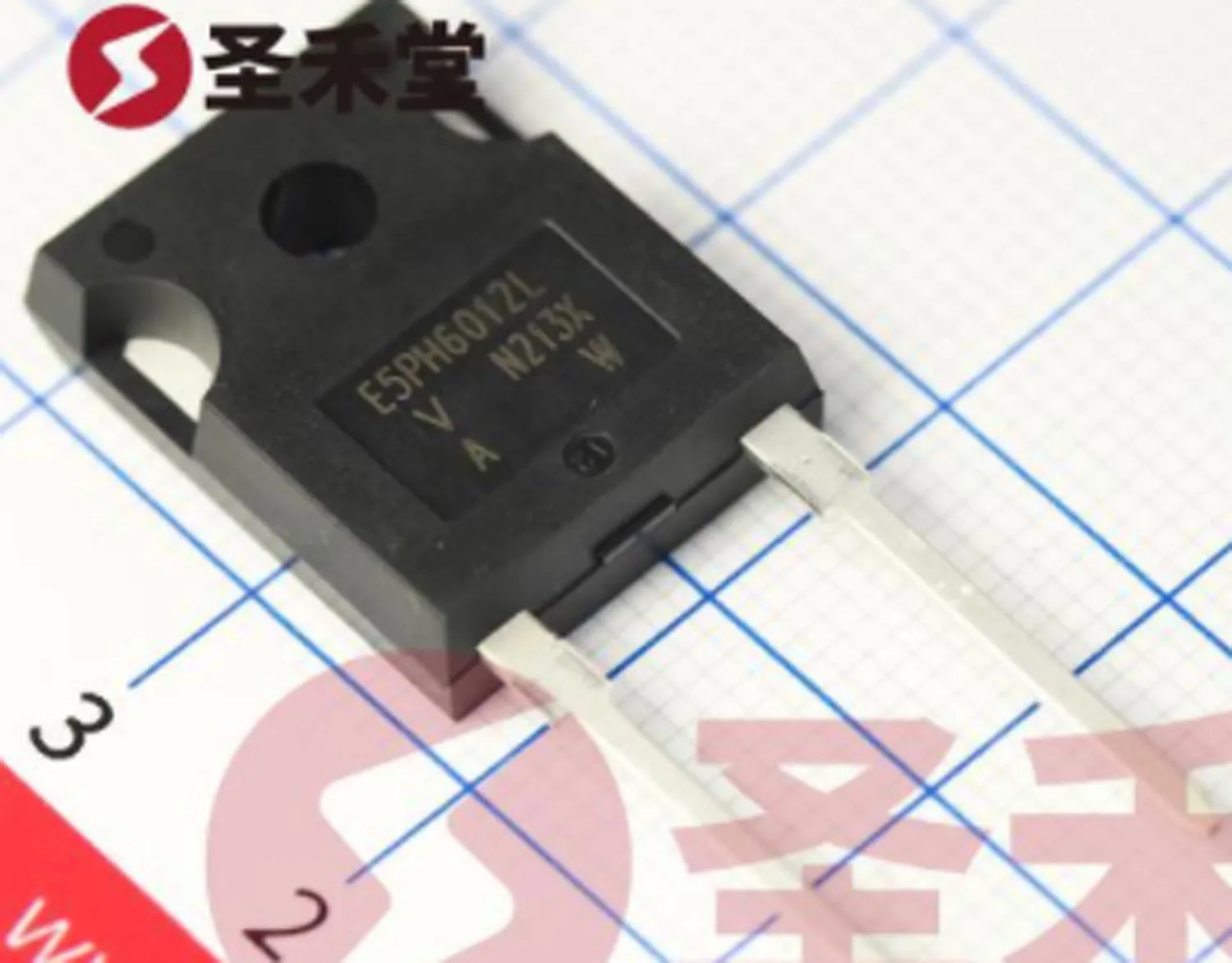 1-5 sztuk, prostownik oryginalny-hiperszybki, niezależny, EV/HEV stacja ładowania, falownik solarny, UPS 。 1.2 kv60a 。 TO-247AD-2L:VS-E5PH6012L-N3