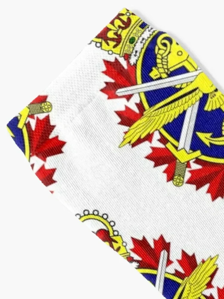 Canadian Forces (CF) Logo Socks Novelties compression Socks For Women Men's