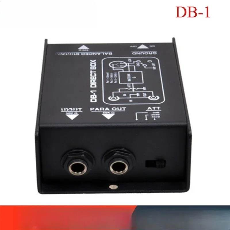 DB-1 Single Passive Impedance Converter DIBOX Pre-Stage Effect DI Box