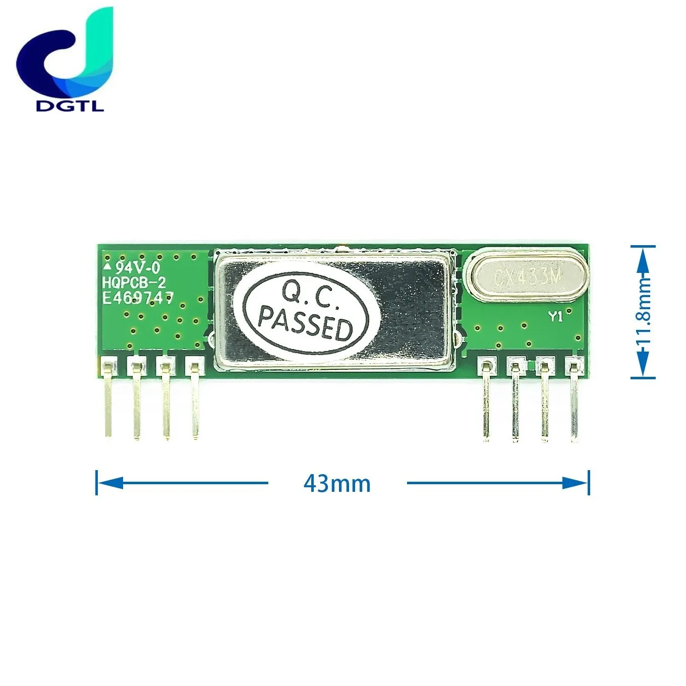 RXB6 433Mhz Superheterodyne Wireless Receiver Module ARM/AVR