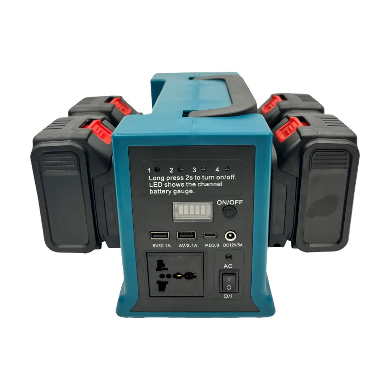 Inverter 300W Lithium Battery Tool Battery Inverter Ac220v/Dc5v/12V Open Work