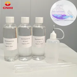 100ml Clear Silicone oil for Acrylic Pouring Excellent Liquid Silicone for Acrylic Paint Pouring Quicksand Oil DIY Resin Crafts