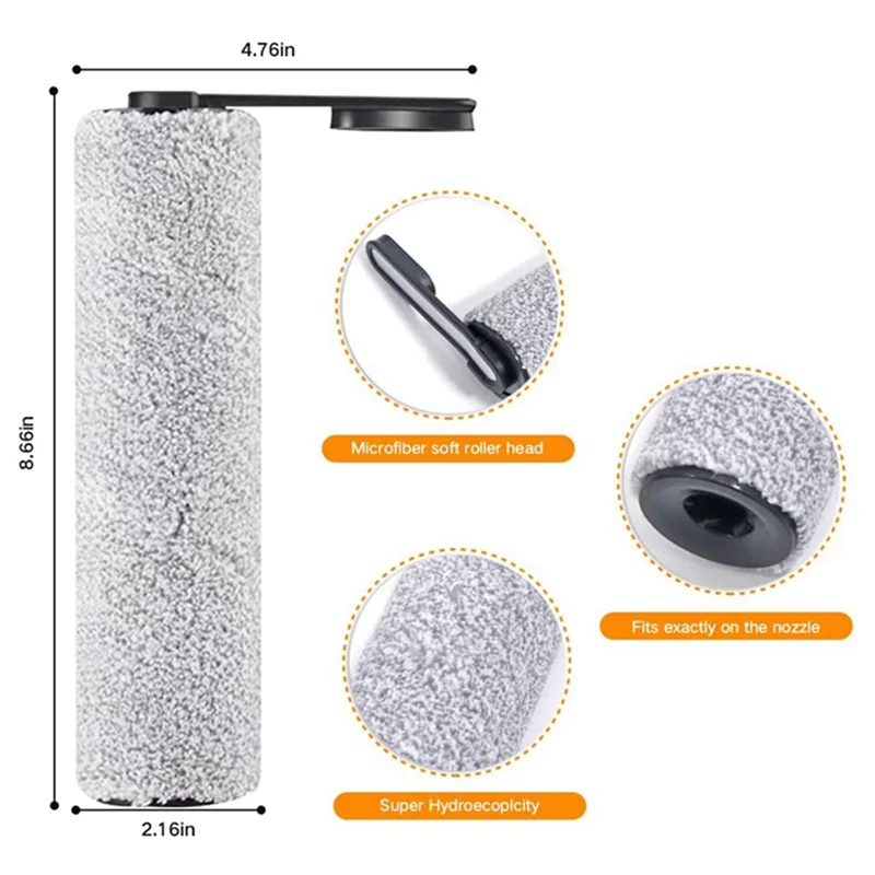 For Tineco Floor ONE S5 Cordless Wet Dry Vacuum Cleaner Set Replacement Brush Roller and Vacuum Accessories