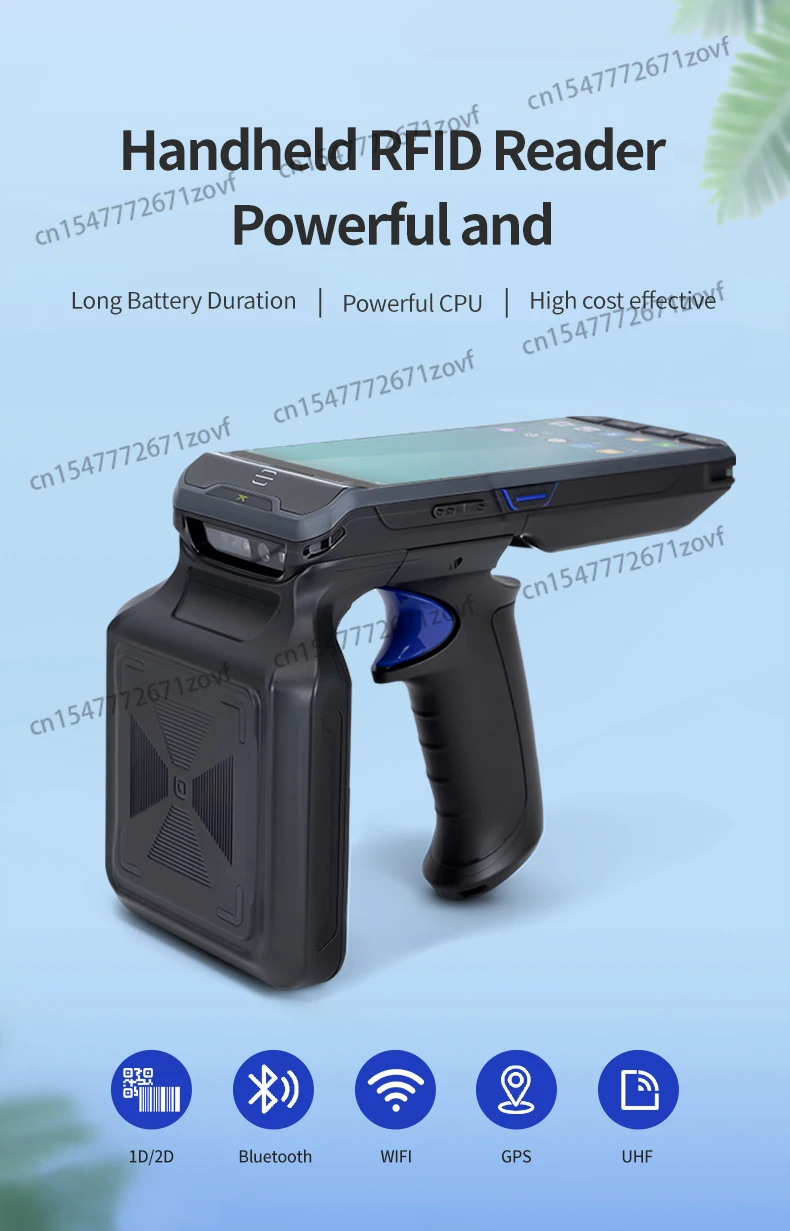 أندرويد 13 RFID UHF جامع البيانات ثماني النواة لوحة المفاتيح الرقمية المحمولة الهاتف الذكي الكمبيوتر المحمول أندرويد المساعد الشخصي الرقمي ماسح الباركود #2