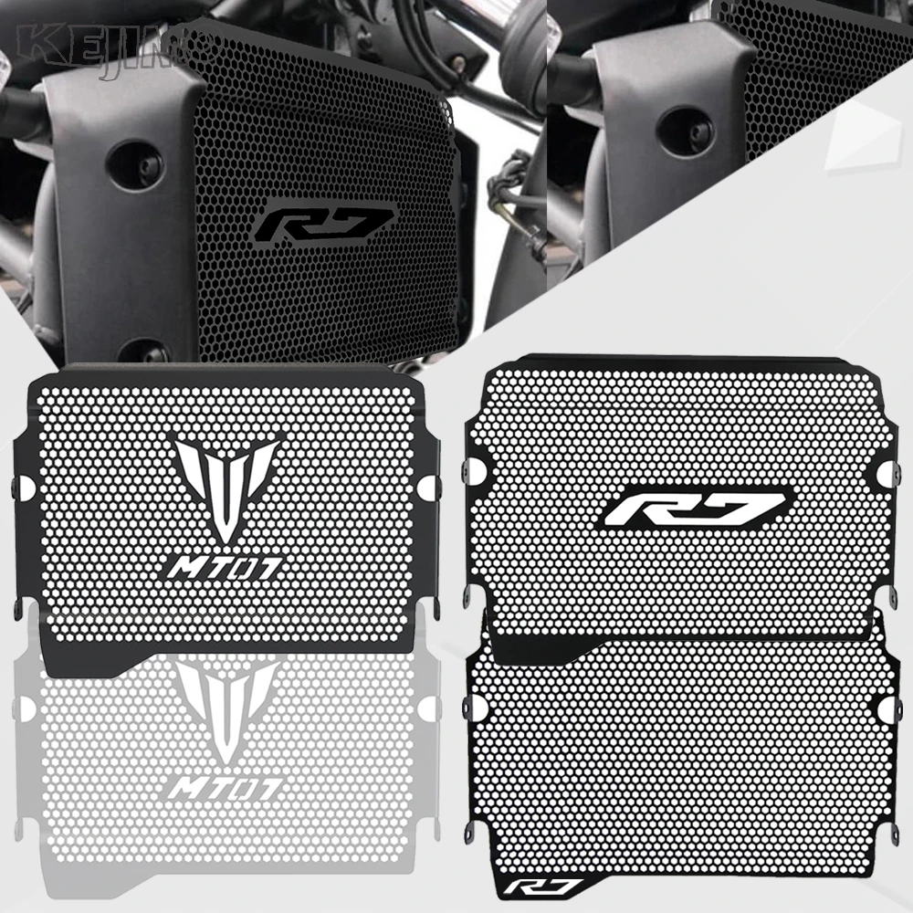 

For Yamaha YZF R7 YZF-R7 YZFR7 ABS 2021 2022 2023 2024 2025 2026 Radiator Grille Guard Cover Protection Protector Accessories
