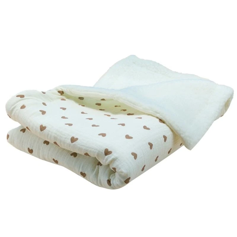 J15U الخريف الشتاء الطفل التقميط بطانية متعددة الوظائف القطن الرضع سرير منشفة ملفوفة 2-Layer الفراش الاشياء مريحة