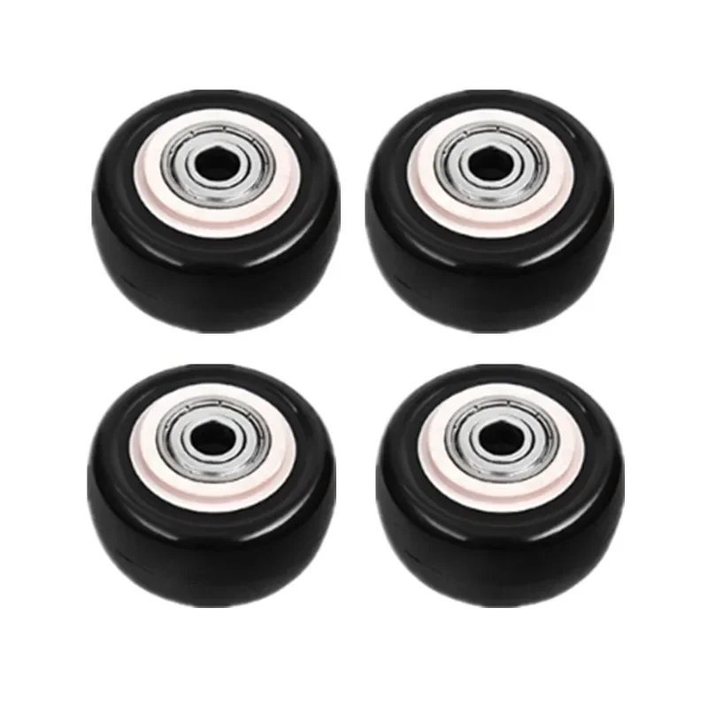 4 Pcs/Set Light Single Wheel 1-3 Inch Replace Wheel Plastic Wheels Complete Furniture Universal Rollers Casters Accessories