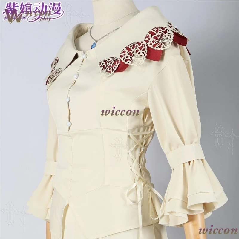 NebulaCloak ErroR Salvation Cerus Chairwoman Ann Tenue régulière, Costume de cosplay, Tenue quotidienne, Jeu d'animation, Jeu de rôle, Halloween