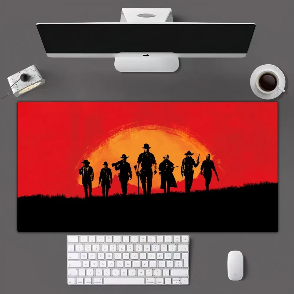 Game R-Red Dead Redemption Mousepad Mousepad Gamer Mouse Pad Size For Office Long Table Mat