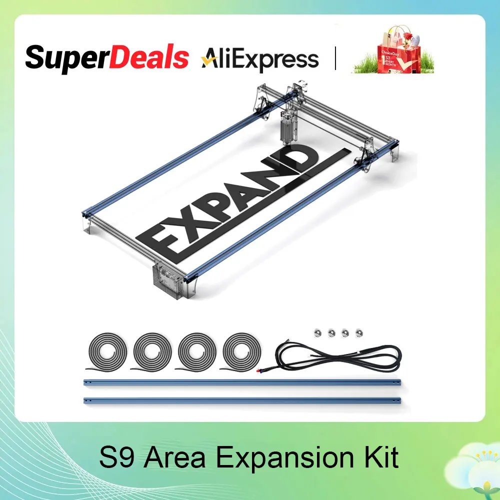 

Sculpfun Area Expansion Kit for S9 Laser Engraving Machine Quick Assembly Full Metal