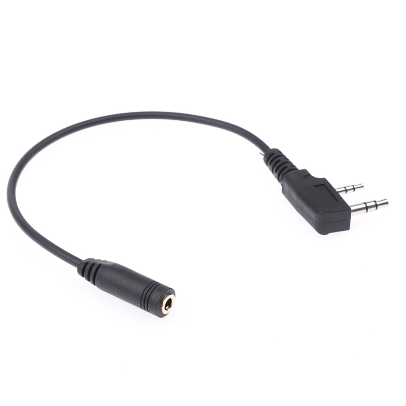 Imagem -05 - Pinos k1 para 3.5 mm Fêmea Adaptador de Áudio Fone de Ouvido Cabo para Tyt Uv5r 888s Walkie Talkie Adaptador de Fone de Ouvido 2