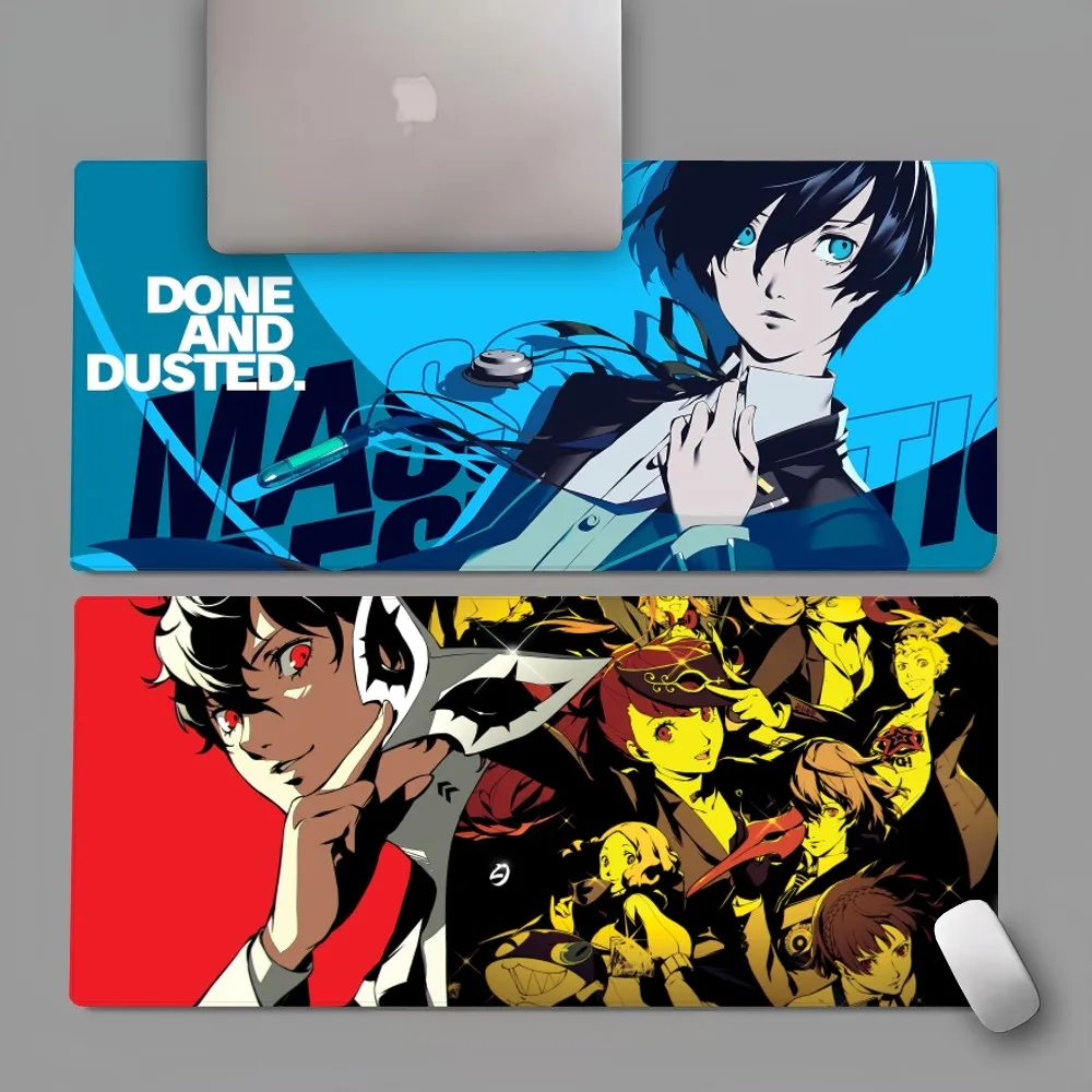 Persona 3 Reload Mouse Pad Gamer Pc Gaming Accessories Rubber Mat XXL Deskmat Mats Keyboard Cabinet Mause Laptops