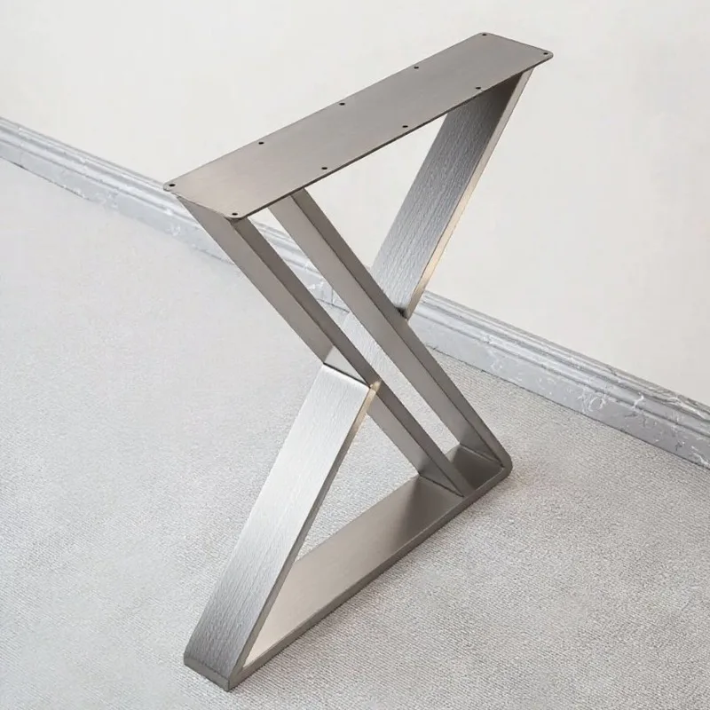 Stainless Steel Kitchen Island Table Legs Industrial Desk Supports Bar Counter Dining Parts Modern Furniture Mounting Brackets