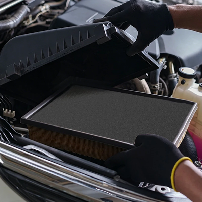Double-layer Free Cutting High Flow Air Filter Sponge For Motorcycle Scooter Lawnmower Inlet CVT Filter Element  Accessories