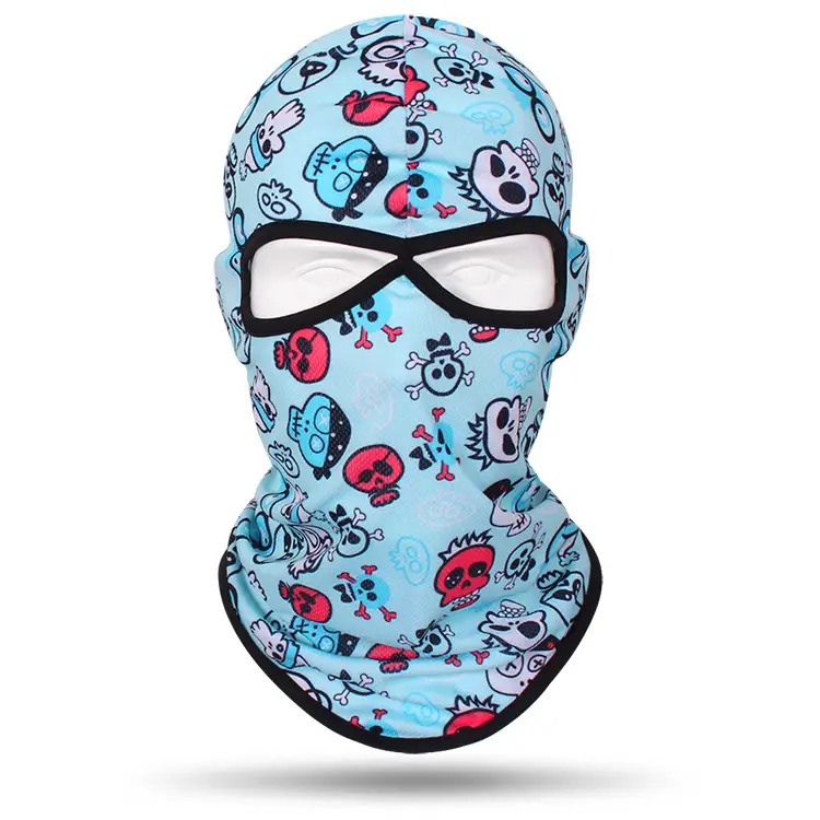 Ski Mask 2 Hole Windproof Balaclava Skull Full Face Mask Men Women Head Neck Warmer Face Cover Motorcycle Cycling Biker Hood Cap - Image 8