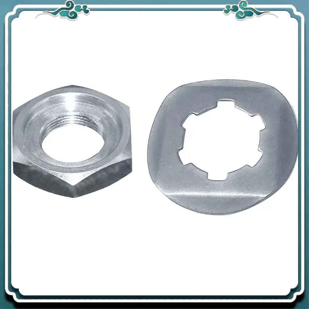 Premium For Yamaha Banshee YFZ350 YZF600R FZS 600 Front Sprocket Nut Lock Washer 90179-18020-00/90215-21239-00