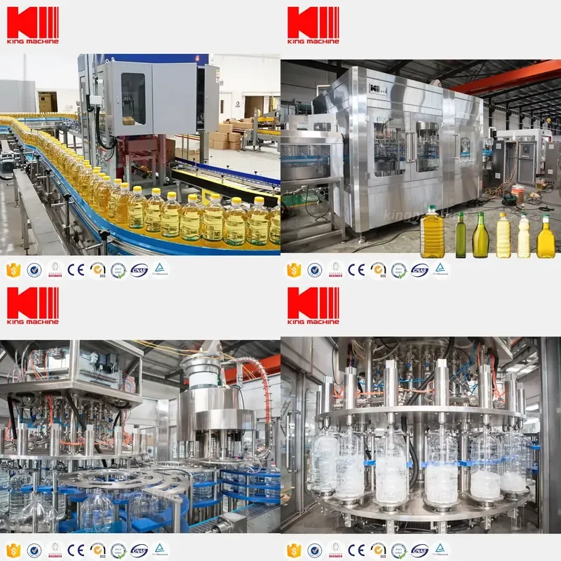 2026 Nueva Línea de Producción Totalmente Automática para Llenado de Botellas de Aceite Comestible (Oliva, Vegetal, Palma) - Proveedor Directo de Fábrica