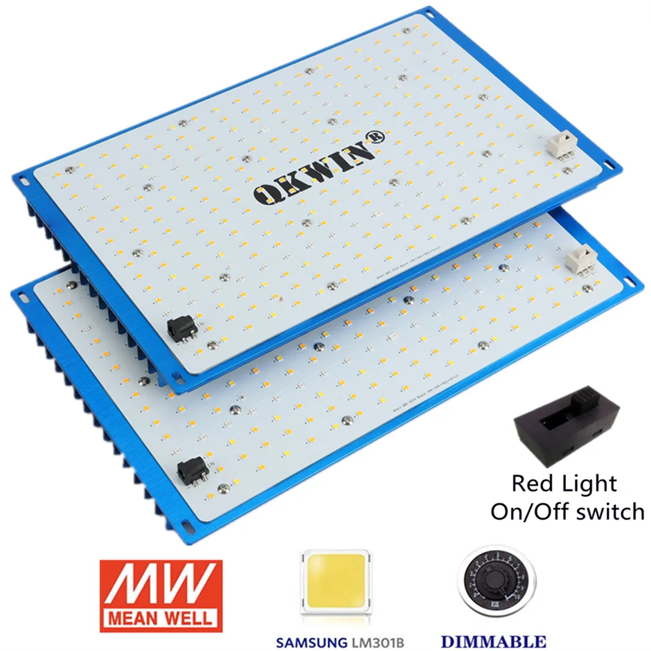 Samsung LED Grow Light with 240Watt Diodes & Meanwell Driver Dimmable Lights Sunlike Full Spectrum