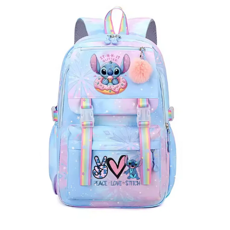 Mochila Lilo Stitch, Mochila para niños y niñas, Mochila para estudiantes y adolescentes, Mochila escolar, Mochila, regalo de cumpleaños para niños