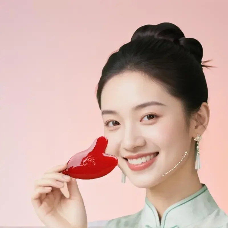 

Смола Гуа Ша Доска для лица, шеи, спины, красоты, соскабливание, массажные инструменты, твердый уход за кожей лица, Гуа Ша, спа, физиотерапевтический массажер